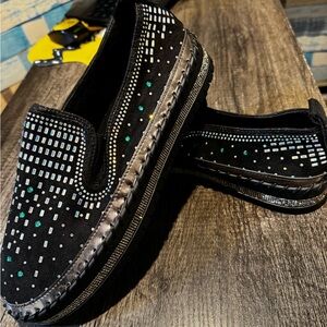 Stylish Black Slip-On Men's Shoes